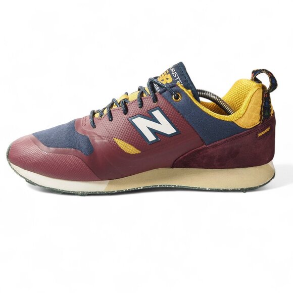 New Balance Burgundy and Navy Sneakers - Picture 6 of 11